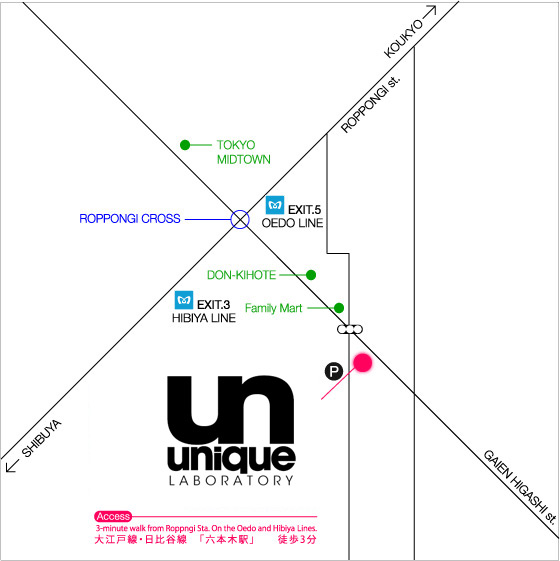 uniqueLABORATORY map