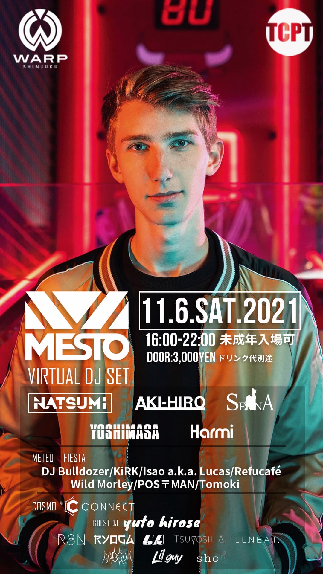 MESTO VIRTUAL DJ SET in WARP SHINJUKU
