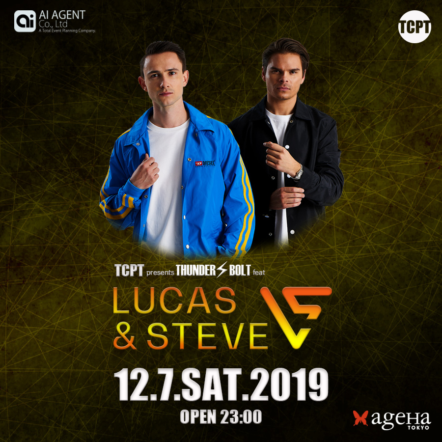 Lucas & Steve来日2019 ageHa